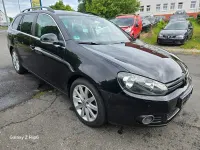 Gebraucht VW Golf VI Comfortline 122 PS (89 kW) 2009 Schwarz Kleinwagen