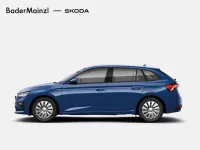 Neu Skoda Scala Essence 95 PS (69 kW) 2025 Blau Kleinwagen