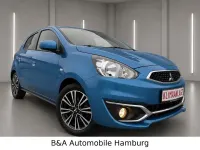 Gebraucht Mitsubishi Space Star Diamant Edition 80 PS (58 kW) 2017 Blau Kleinwagen
