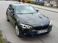 Usata BMW 118 Sport Line 150 CV (110 kW) 2017 Nero Utilitaria