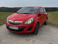 Gebraucht Opel Corsa 69 PS (50 kW) 2014 Rot Kleinwagen