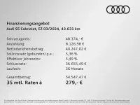 Gebraucht Audi S5 Cabriolet Ambiente 354 PS (260 kW) 2024 Daytonagrau perleffekt Cabrio