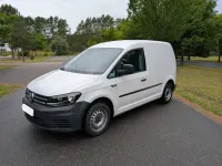 Gebraucht VW Caddy 75 PS (55 kW) 2016 Weiß Van / Kleinbus