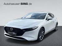 Gebraucht Mazda 3 Exclusive-Line 162 PS (119 kW) 2025 Weiß (ceramic white) Limousine