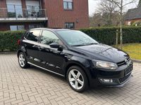 Gebraucht VW Polo Match 69 PS (50 kW) 2012 Schwarz Kleinwagen