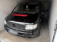 Gebraucht Mercedes V220 122 PS (89 kW) 2001 Schwarz Van / Kleinbus