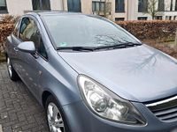 Gebraucht Opel Corsa 80 PS (58 kW) 2008 Silber Kleinwagen