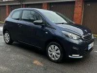 Gebraucht Peugeot 108 69 PS (50 kW) 2016 Schwarz Kleinwagen