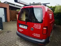 Gebraucht VW Caddy 102 PS (75 kW) 2019 Rot Van / Kleinbus