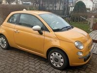 Gebraucht Fiat 500 Lounge 70 PS (51 kW) 2012 Gelb Kleinwagen