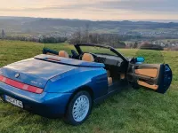 Second-hand Alfa Romeo Spider 150 CP (110 kW) 1998 Albastru Cabrio