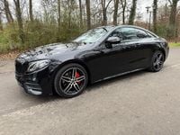 Gebraucht Mercedes E220 AMG line 194 PS (142 kW) 2018 Schwarz Coupé