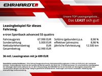 gebraucht Audi e-tron Sportback advanced 55 quattro advanced *MATRIX*NAV*SHZ*VC*B&O*21"