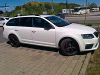 Gebraucht Skoda Octavia RS 220 PS (161 kW) 2014 Weiß Kombi