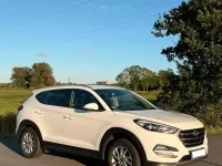 Gebraucht Hyundai Tucson 132 PS (97 kW) 2017 Weiß SUV