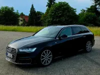 Brugt Audi A6 S-Line 218 HK (160 kW) 2015 Sort Stationcar
