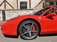 Gebraucht Ferrari 458 570 PS (419 kW) 2012 Rosso corsa Cabrio