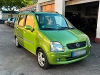 Gebraucht Opel Agila 80 PS (58 kW) 2000 Grün Van / Kleinbus