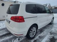 Gebraucht VW Sharan Highline 200 PS (147 kW) 2013 Weiß Van / Kleinbus