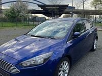 Używany Ford Focus Titanium 125 KM (91 kW) 2018 Niebieski Sedan/Limuzyna
