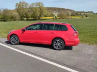 Gebraucht VW Golf VII Sound 116 PS (85 kW) 2018 Rot Kombi