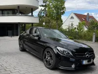 Gebraucht Mercedes C250 AMG line 211 PS (155 kW) 2017 Schwarz Limousine