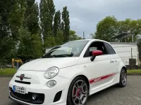 Gebraucht Abarth 500 135 PS (99 kW) 2009 Weiß Kleinwagen