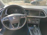 Usata Seat Leon 116 CV (85 kW) 2017 Blu Station wagon