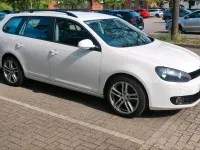 Gebraucht VW Golf VII 105 PS (77 kW) 2013 Weiß Kombi