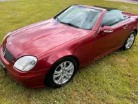 Gebraucht Mercedes SLK200 163 PS (119 kW) 2000 Rot Cabrio
