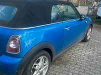 Gebraucht Mini One Cabriolet 97 PS (71 kW) 2011 Blau Cabrio