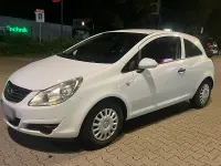 Gebraucht Opel Corsa 64 PS (47 kW) 2009 Weiß Kleinwagen