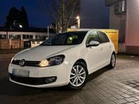 Gebraucht VW Golf VI 80 PS (58 kW) 2010 Weiß Kleinwagen