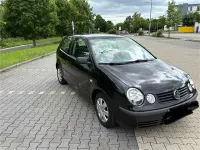 Gebraucht VW Polo 62 PS (45 kW) 2003 Schwarz Kleinwagen