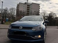 Gebraucht VW Polo LOUNGE 75 PS (55 kW) 2015 Blau Kleinwagen