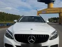 Gebraucht Mercedes C180 AMG 116 PS (85 kW) 2015 Weiß Kombi