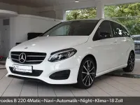 Gebraucht Mercedes B220 Night 184 PS (135 kW) 2017 Weiß Kleinwagen