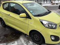 Gebraucht Kia Picanto 69 PS (50 kW) 2014 Grün Kleinwagen
