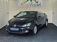 Gebraucht VW Golf Cabriolet 105 PS (77 kW) 2012 Schwarz Cabrio