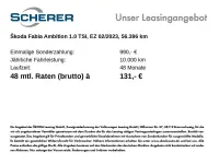 Gebraucht Skoda Fabia Ambition 95 PS (69 kW) 2023 Brillantsilber metallic (metallic) Kleinwagen