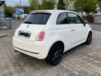 Gebraucht Fiat 500 Lounge 69 PS (50 kW) 2012 Weiß Kleinwagen