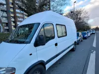Second-hand Renault Master 120 CP (88 kW) 2002 Alb Monovolum