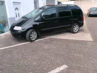 Gebraucht VW Sharan 131 PS (96 kW) 2003 Schwarz Van / Kleinbus