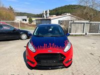 Gebraucht Ford Fiesta Titanium 125 PS (91 kW) 2014 Blau Kleinwagen