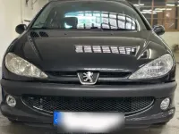 Używany Peugeot 206 75 KM (55 kW) 2007 Czarny Sedan/Limuzyna