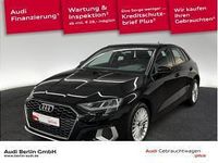 Gebraucht Audi A3 Advanced Plus 110 PS (80 kW) 2023 Schwarz (mythosschwarz metallic) Limousine
