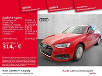 Gebraucht Audi A4 Ambiente 150 PS (110 kW) 2023 Tangorot metallic Kombi