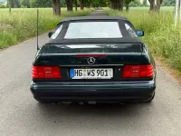Gebraucht Mercedes SL320 231 PS (169 kW) 1997 Schwarz Cabrio
