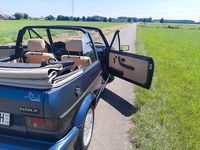 Gebraucht VW Golf Cabriolet Karmann 95 PS (69 kW) 1988 Blau Cabrio
