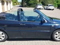 Occasion VW Golf 115 ch (84 kW) 2001 Bleue Cabriolet